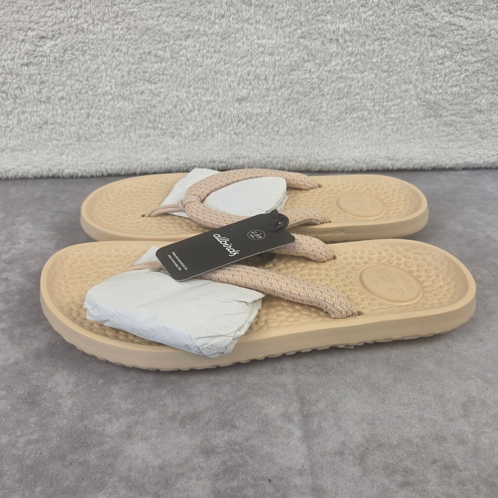Allbirds Sugar Zeffers 2 Lux Beige Mens 11 Womens 13 Sandals AB00ANU110